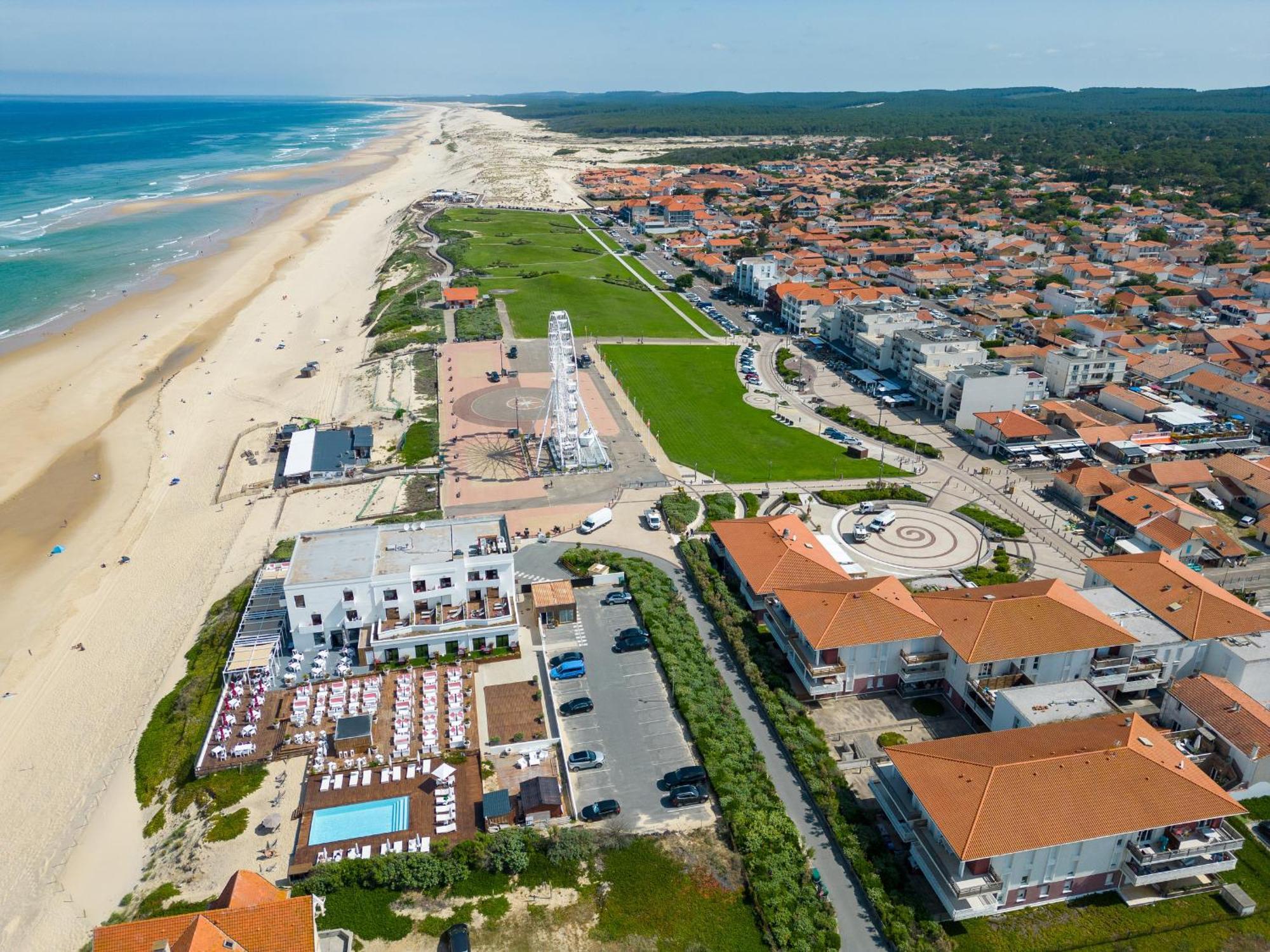 Appartement A Deux Pas De La Mer, Biscarrosse Plage - 4 Pers. - Terrasse Et Parking Inclus - Fr-1-319-447 Bagian luar foto