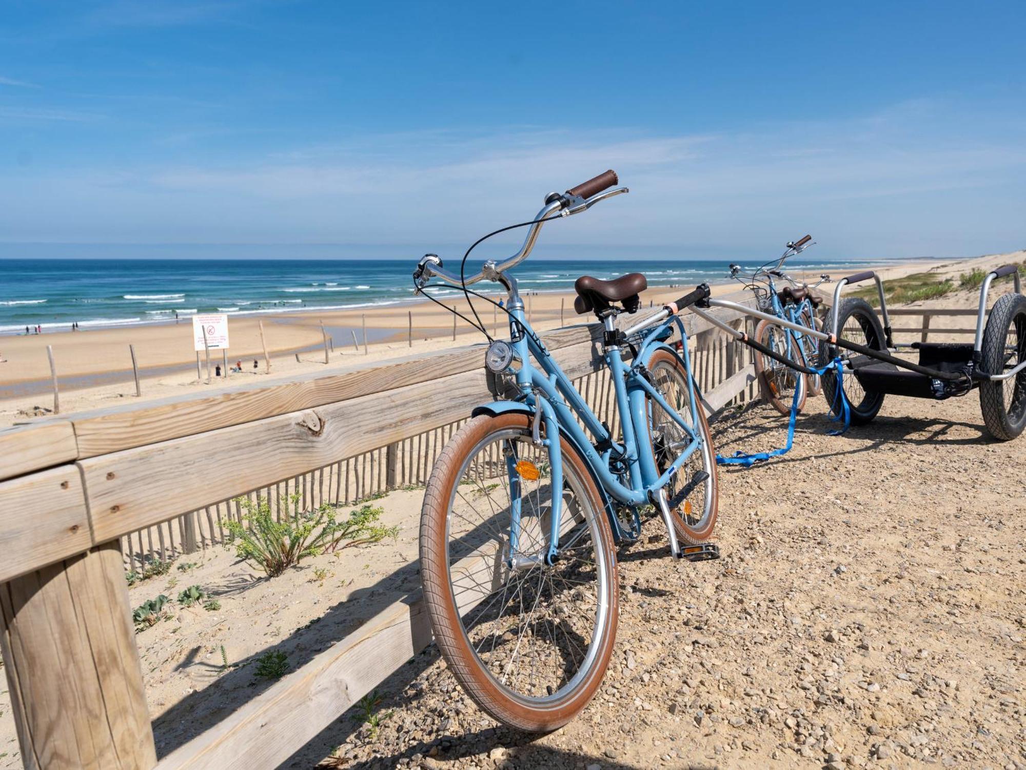 Appartement A Deux Pas De La Mer, Biscarrosse Plage - 4 Pers. - Terrasse Et Parking Inclus - Fr-1-319-447 Bagian luar foto